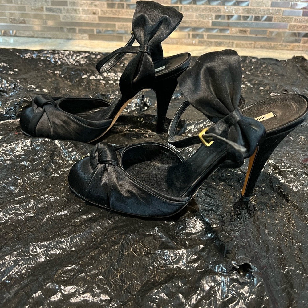 Miu Miu black shoes